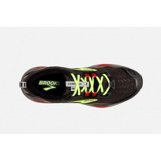 Brooks Cascadia 15 Black/Raven/Cherry Tomato CA6107-982 Men