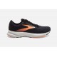 Brooks Launch 7 Ebony/Black/Cantaloupe CA2843-967 Women