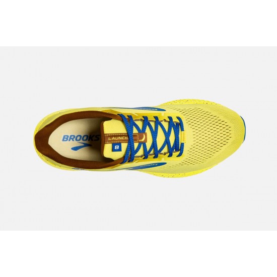 Brooks Launch 8 Golden Kiwi/Pale Banana/Victoria Blue CA8374-159 Men