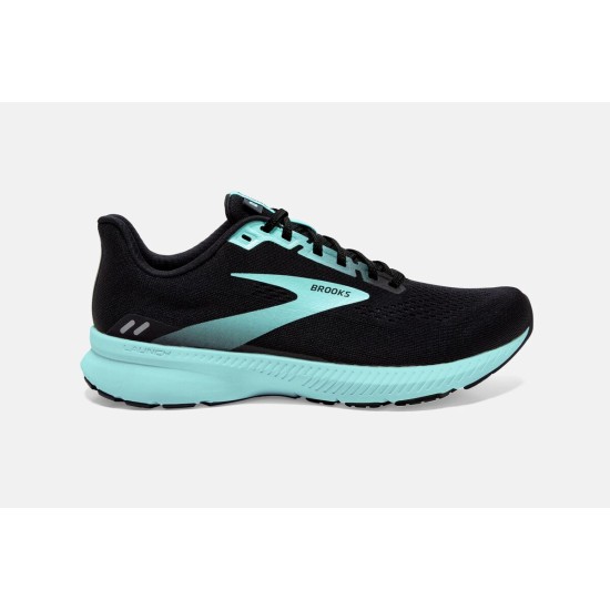 Brooks Launch 8 Black/Ebony/Blue Tint CA7389-610 Women