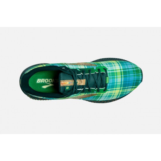 Brooks Launch GTS 8 Fern Green/Metallic Gold/Deep Teal CA2965-807 Women