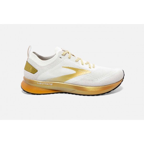 Brooks Levitate 4 White/Gold CA2651-384 Women