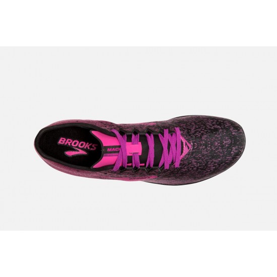 Brooks Mach 19 Track Spikes Black/Hollyhock/Pink CA0736-142 Women