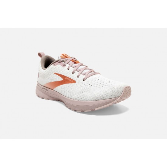 Brooks Revel 4 White/Hushed Violet/Copper CA1532-784 Women