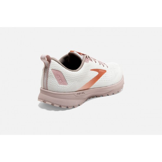 Brooks Revel 4 White/Hushed Violet/Copper CA1532-784 Women