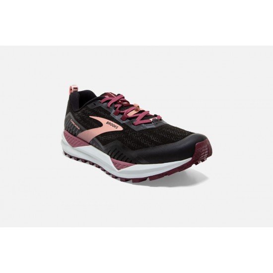 Brooks Cascadia 15 Black/Ebony/Coral Cloud CA0618-329 Women