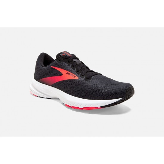 Brooks Launch 7 Ebony/Black/Coral CA8104-563 Women