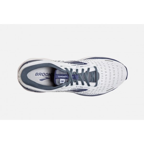 Brooks Ghost 13 White/Grey/Deep Cobalt CA7526-803 Men