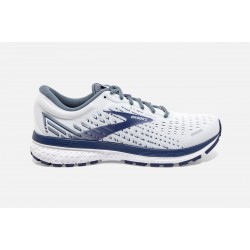 Brooks Ghost 13 White/Grey/Deep Cobalt CA7526-803 Men