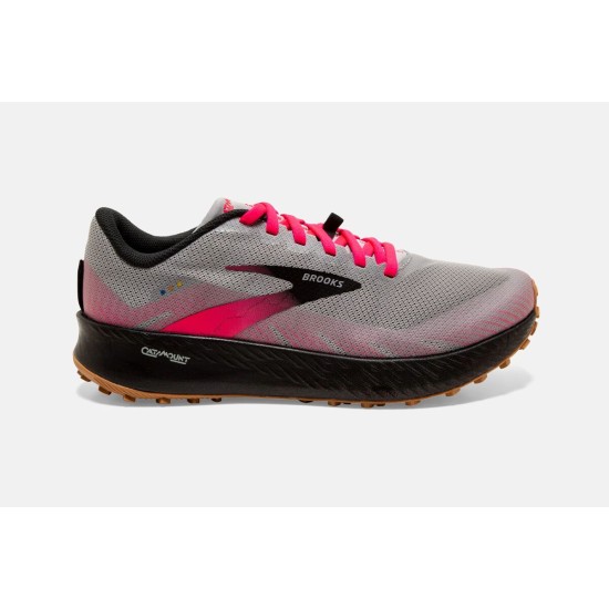 Brooks Catamount Alloy/Pink/Black CA0935-821 Women