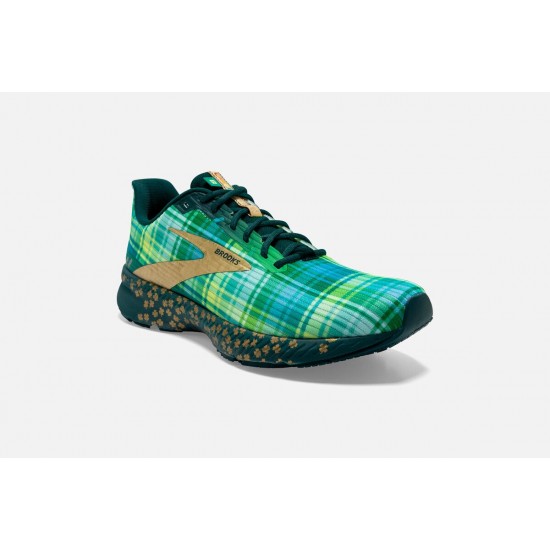 Brooks Launch 8 Fern Green/Metallic Gold/Deep Teal CA8605-279 Women