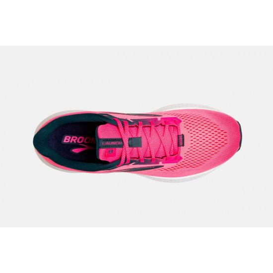 Brooks Launch 8 Pink/Raspberry/Navy CA0642-318 Women