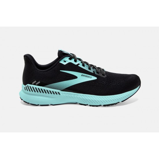 Brooks Launch GTS 8 Black/Ebony/Blue Tint CA6854-923 Women