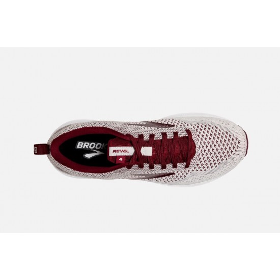 Brooks Revel 4 White/Maroon CA5403-276 Women