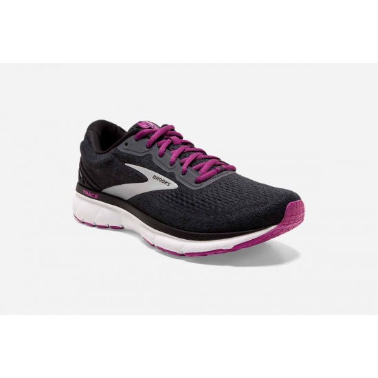 Brooks Trace Ebony/Black/Wood Violet CA3495-712 Women